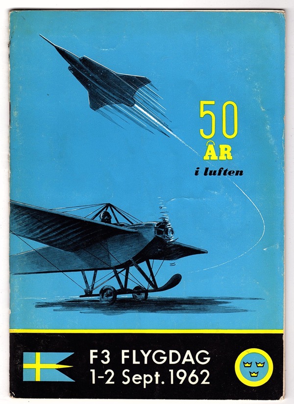 50 ÅR I LUFTEN: F3 FLYGDAG, 1-2 SEPT. 1962 Image for 50 ÅR I LUFTEN: F3 FLYGDAG, 1-2 SEPT. 1962