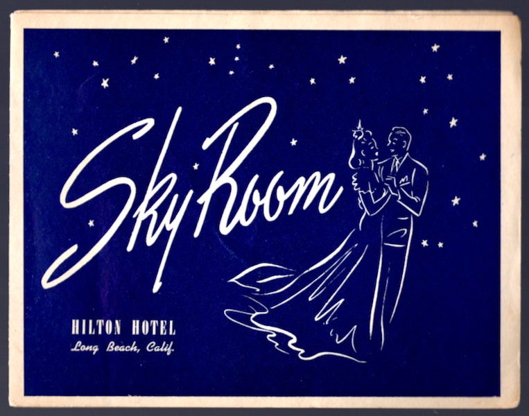 SKY ROOM, HILTON HOTEL, LONG BEACH, CALIF.