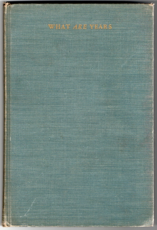 Image for WHAT ARE YEARS WHAT ARE YEARS