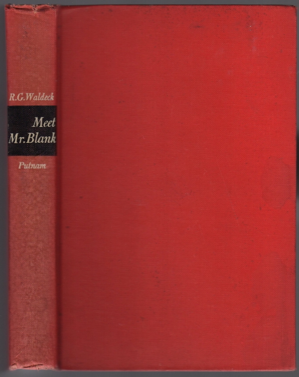 Image for MEET MR. BLANK: THE LEADER OF TOMORROW'S GERMANS MEET MR. BLANK: THE LEADER OF TOMORROW'S GERMANS