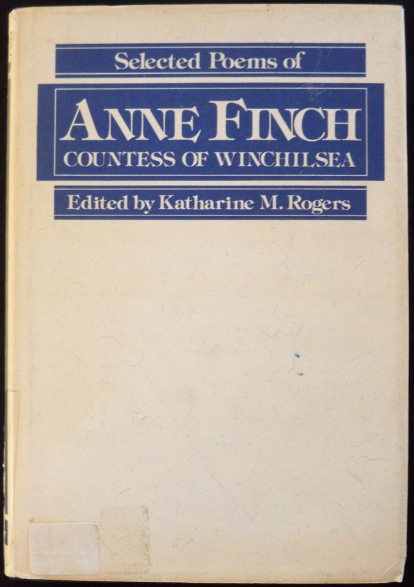 Image for SELECTED POEMS OF ANNE FINCH, COUNTESS OF WINCHILSEA