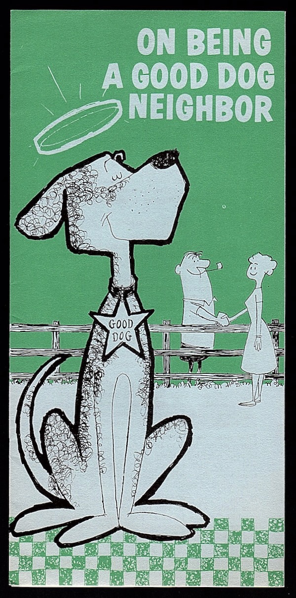 ON BEING A GOOD DOG NEIGHBOR