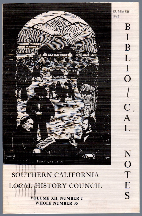 BIBLIO-CAL NOTES, SUMMER 1982, VOL. XII, NO. 2, #35