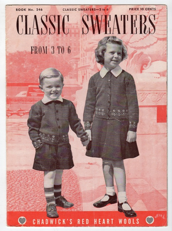 Image for CLASSIC SWEATERS FROM 3 TO 6, BOOK NO. 246