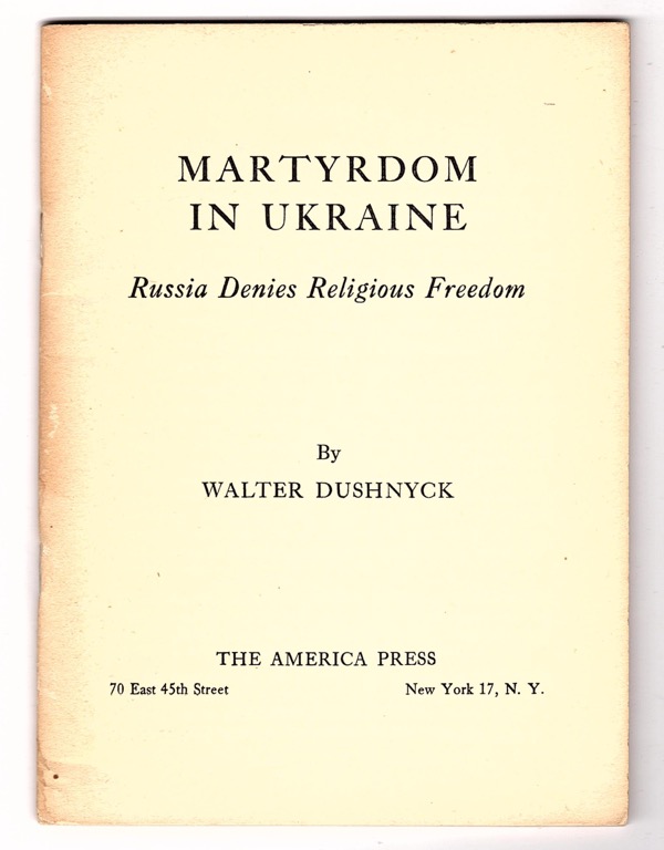 Image for MARTYRDOM IN UKRAINE: RUSSIA DENIES RELIGIOUS FREEDOM