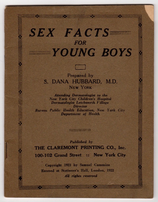Image for SEX FACTS FOR YOUNG BOYS