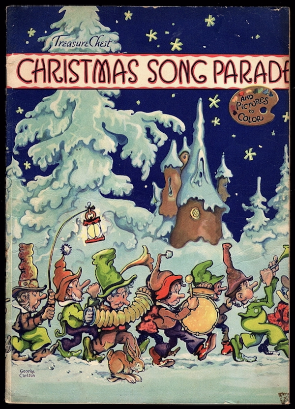 CHRISTMAS SONG PARADE: SONGS TO SING, PICTURES TO COLOR
