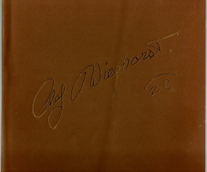 A RETROSPECTIVE EXHIBITION OF OLAF WIEGHORST: PRESENTED BY THE NATIONAL COWBOY HALL OF FAME AND WESTERN HERITAGE CENTER, OKLAHOMA CITY, OKLAHOMA, NOVEMBER 15, 1974-JANUARY 19, 1975
