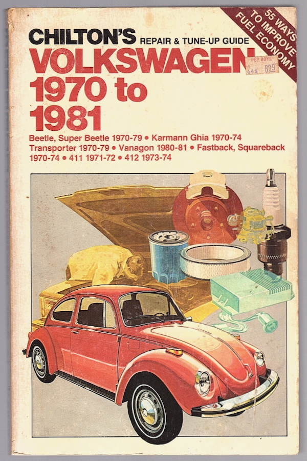 Image for CHILTON'S REPAIR & TUNE-UP GUIDE VOLKSWAGEN 1970 TO 1981 CHILTON'S REPAIR & TUNE-UP GUIDE VOLKSWAGEN 1970 TO 1981